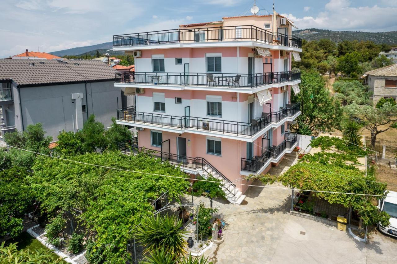 Ianos Apartments Потос Экстерьер фото