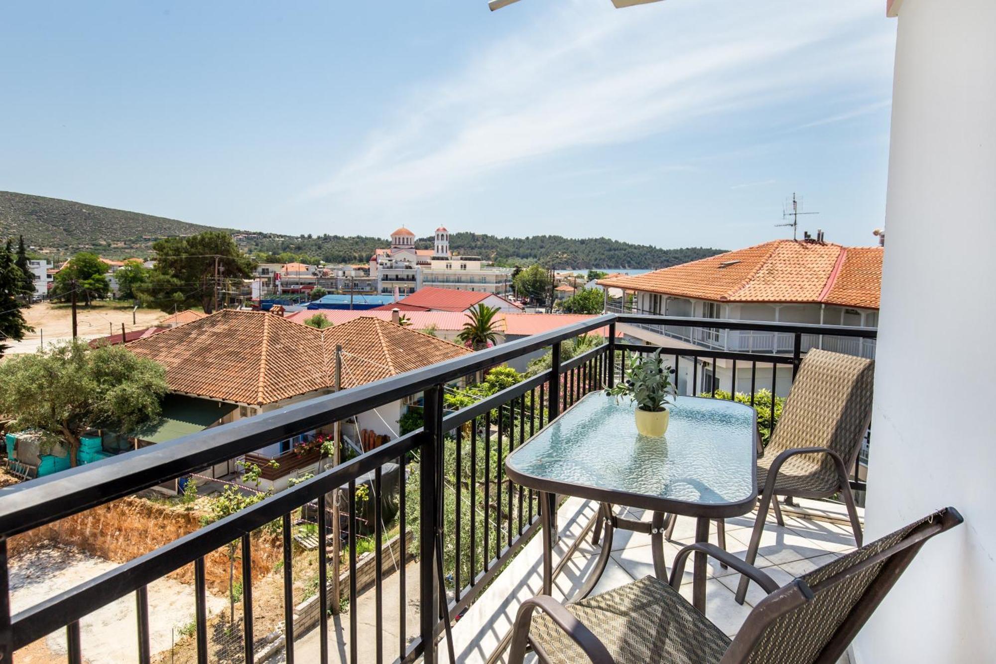Ianos Apartments Потос Экстерьер фото
